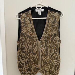Niteline Black and Gold Vest